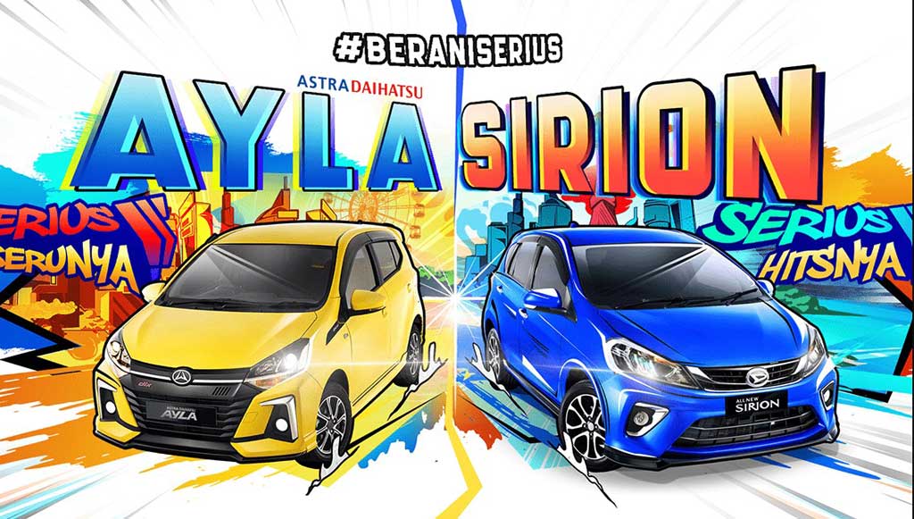 Banner promosi Daihatsu Palembang